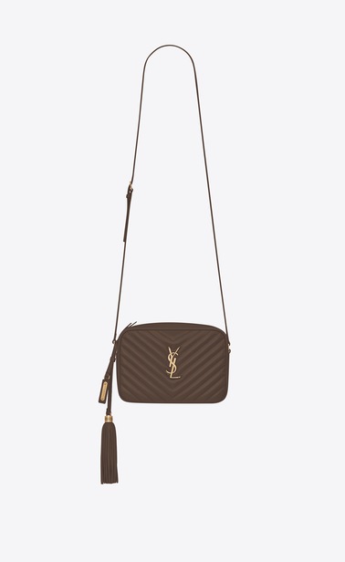 Lou camera bag in quilted leather